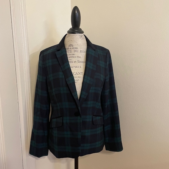 Classic Black Watch tartan blazer Size 10 from Talbots - Picture 1 of 8